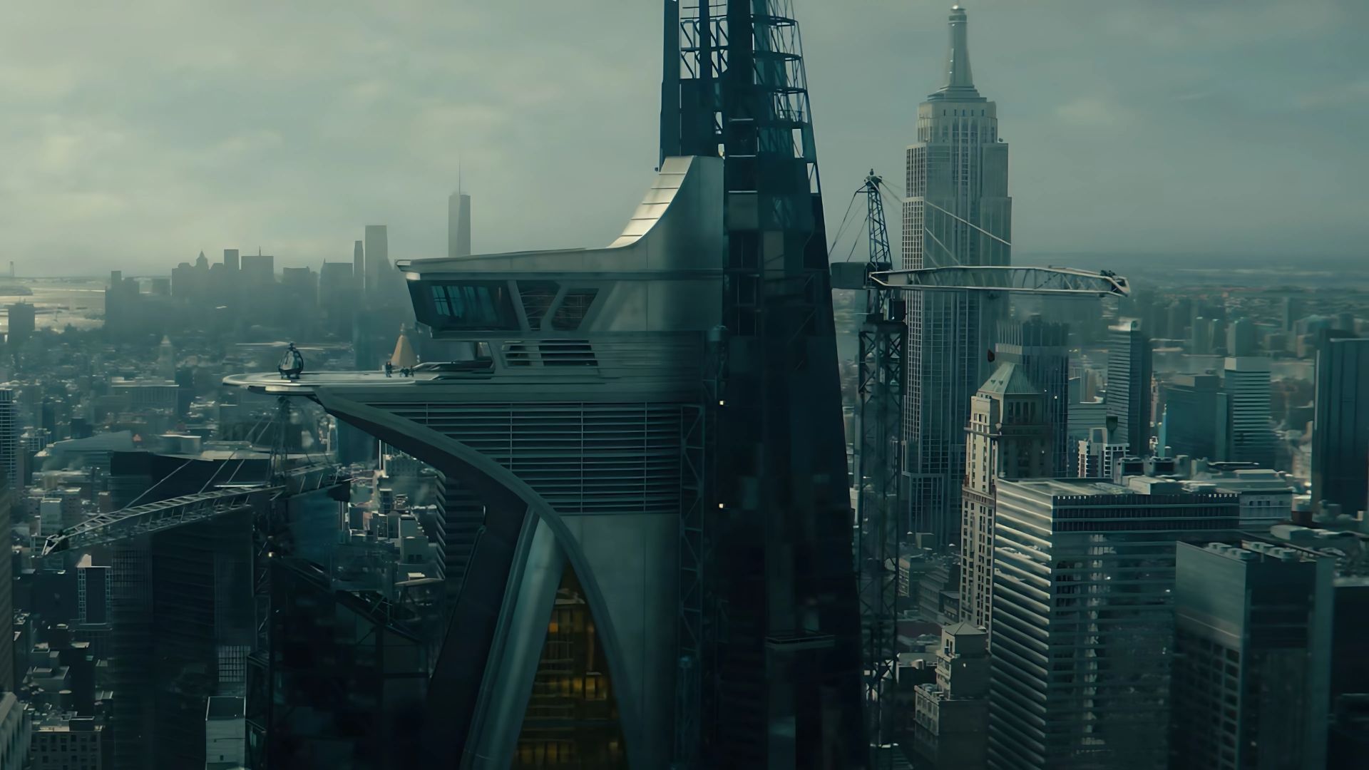 The Avengers Tower appears to be getting a revamp. (via Marvel Studio)