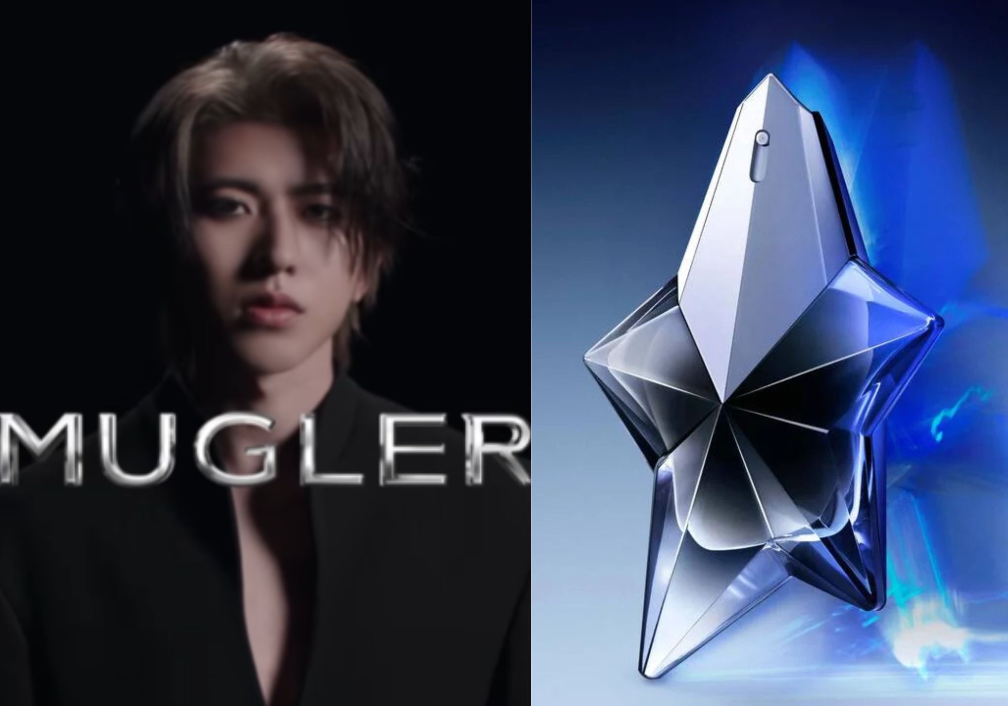 Cai Xukun for Mugler (Image via Instagram/@mugler &amp; Mugler)