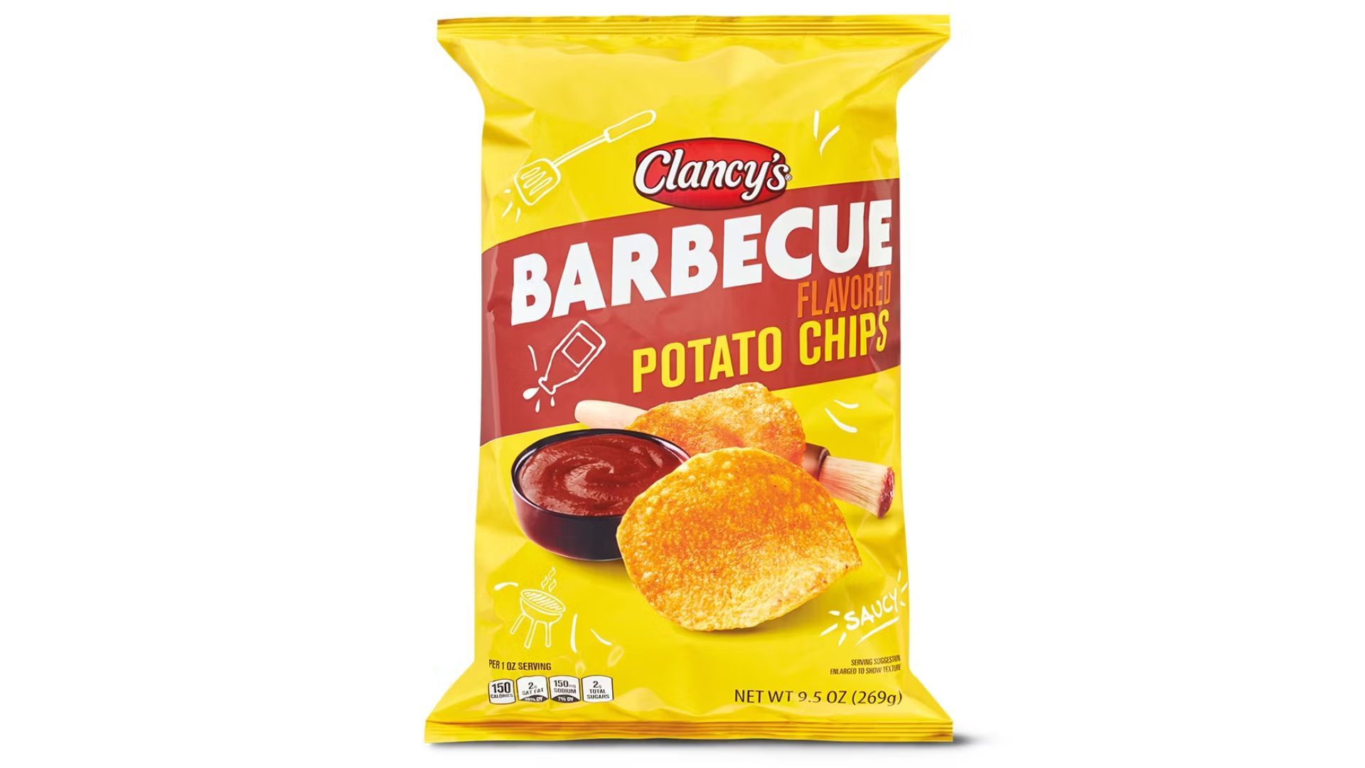 Barbecue Potato Chips (Image via Aldi)