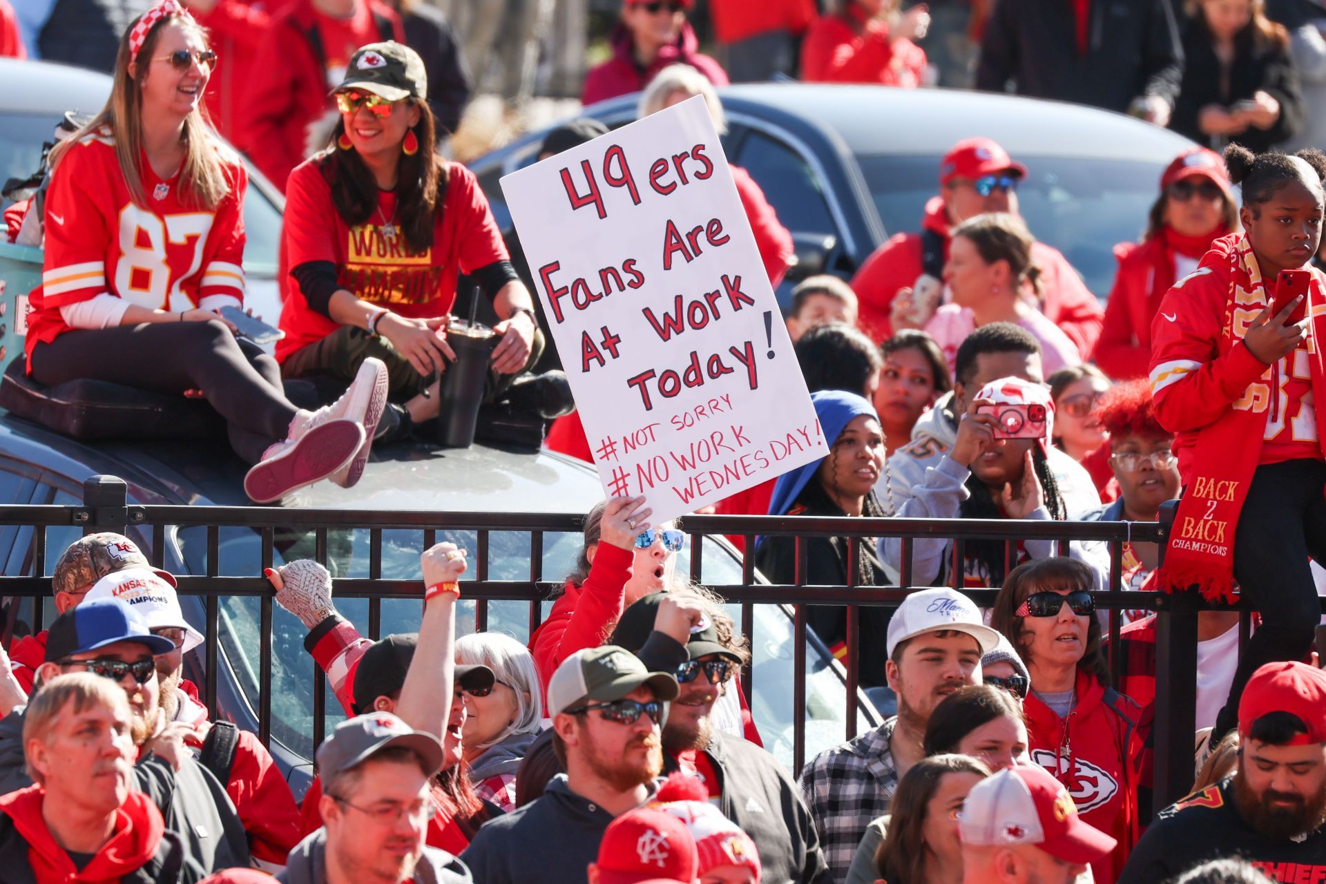 NFL: FEB 14 Chiefs Super Bowl LVIII Victory Parade - Source: Getty