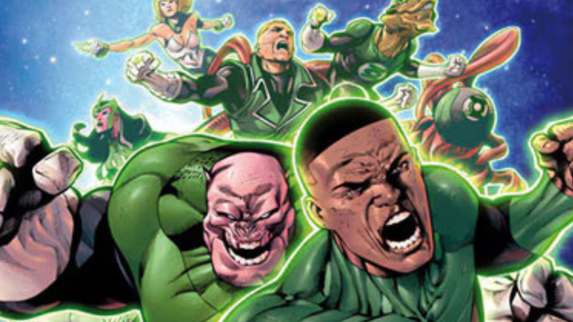 Members of the Green Lantern Corps | Image Source: www.dc.com