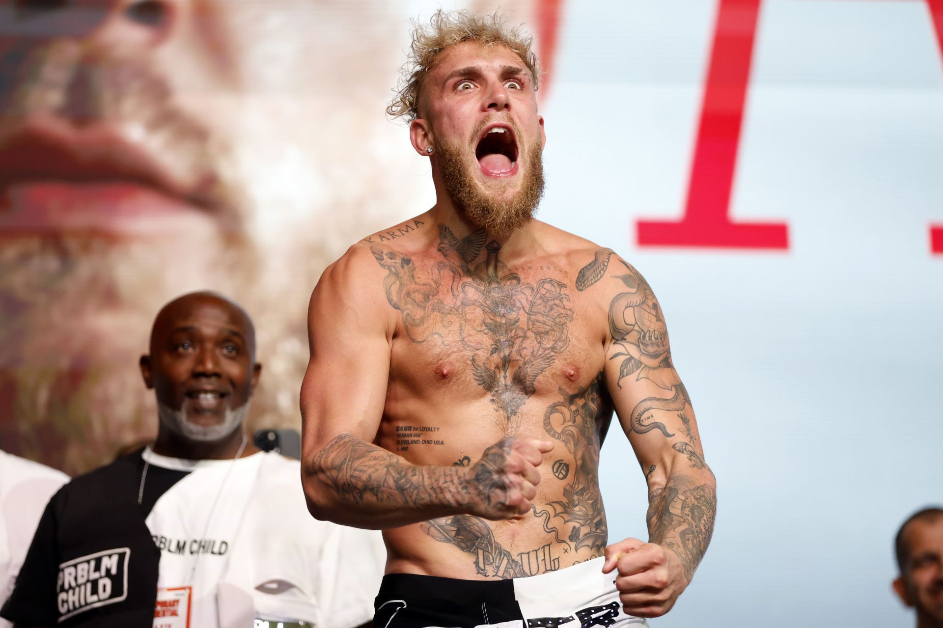 Jake Paul v Anderson Silva - Weigh-in - Source: Getty