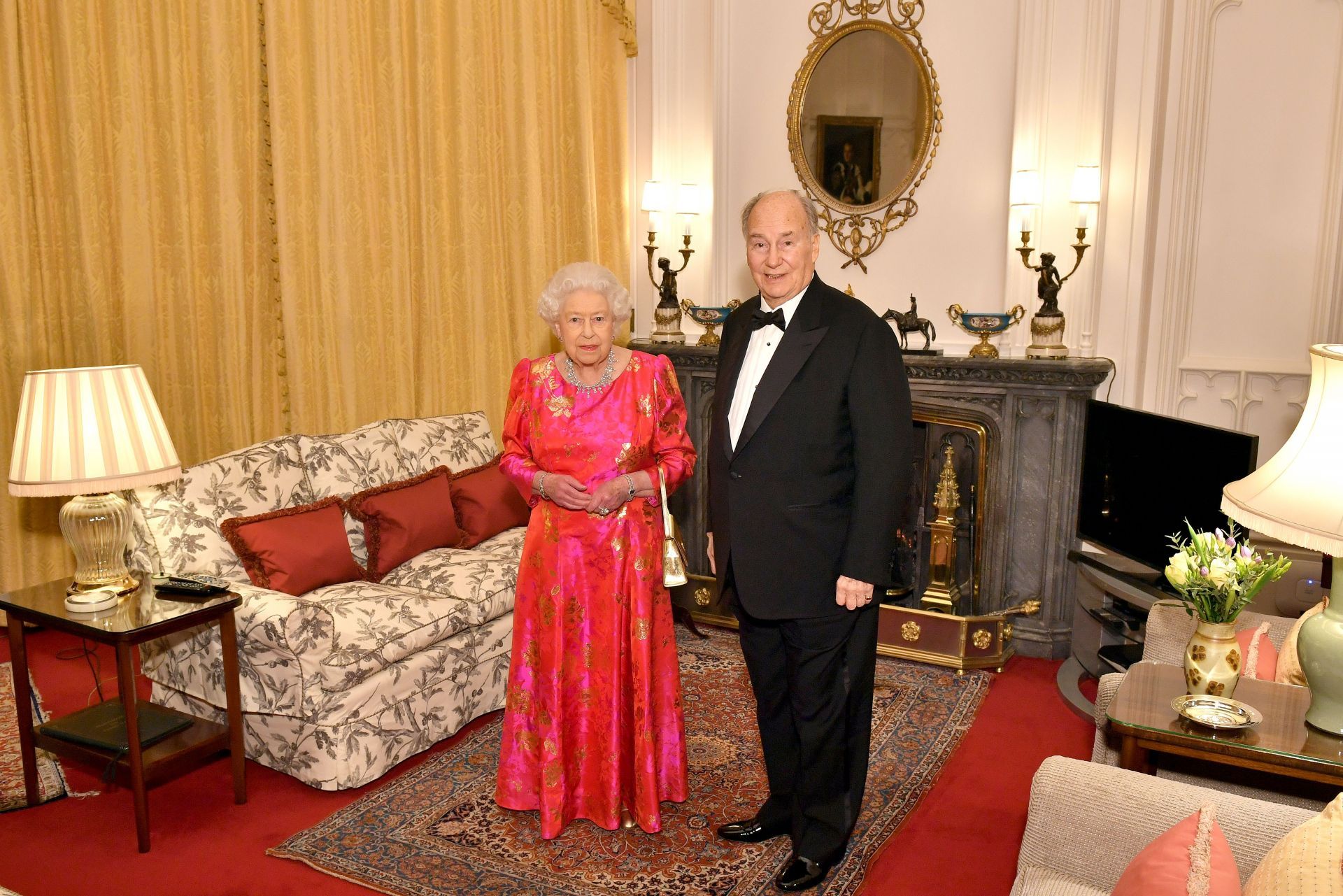 Private Dinner With Queen Elizabeth II At Windsor Castle - Source: Getty