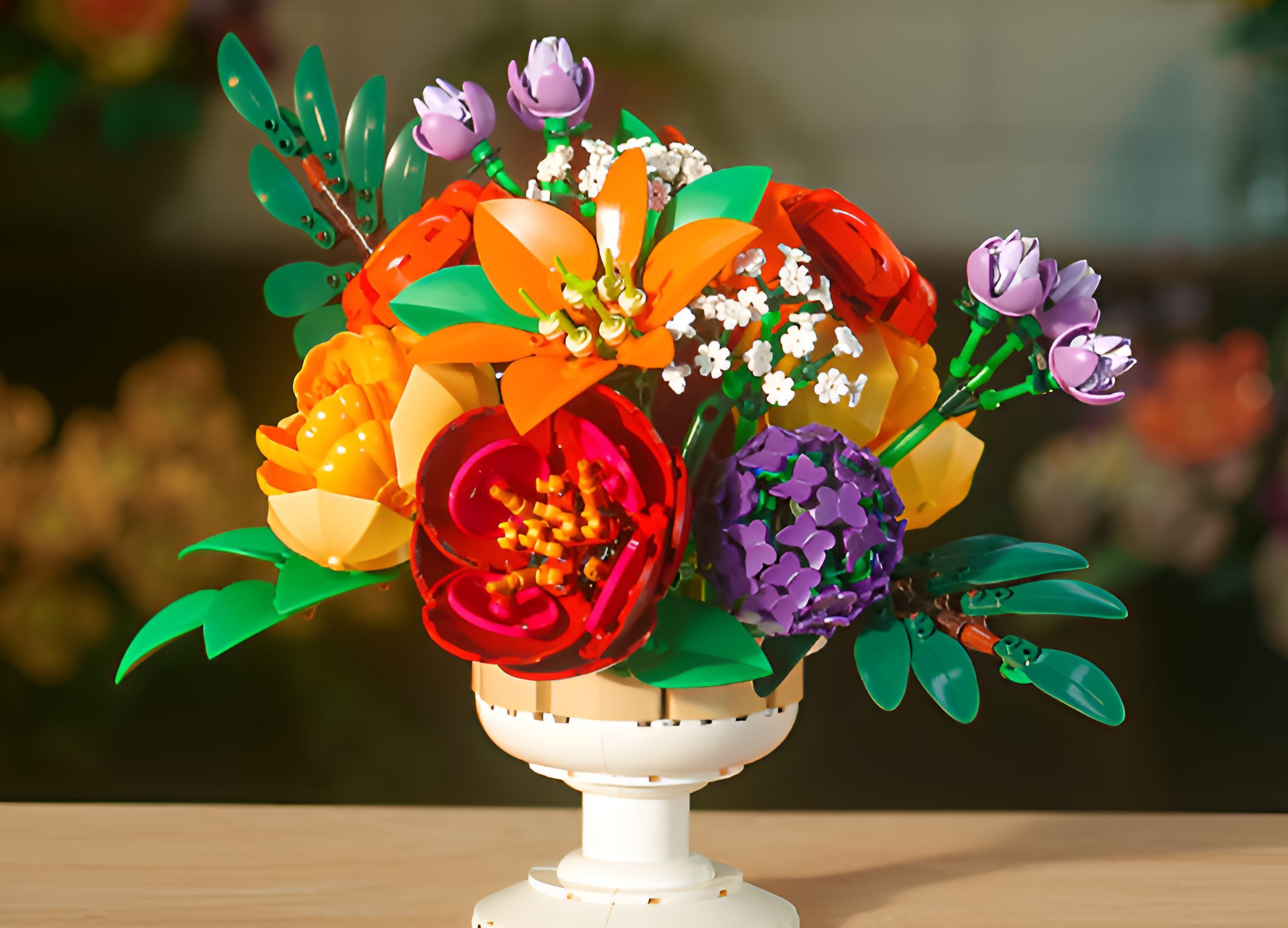 Lego Flower Vase ( Image via Instagram / @lego )