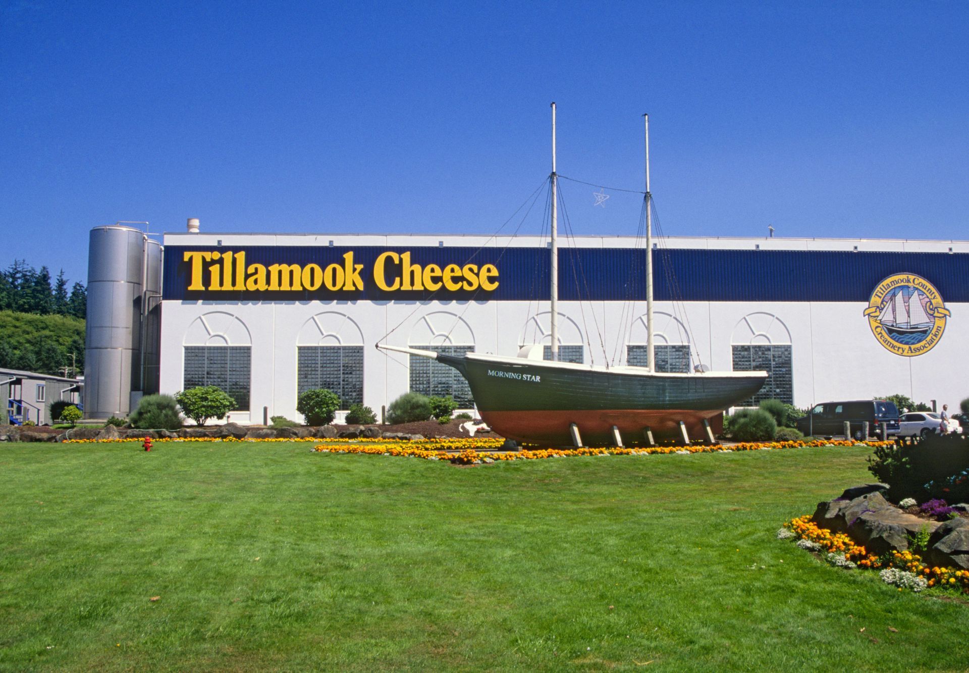 Tillamook cheese factory, Oregon - Source: Getty