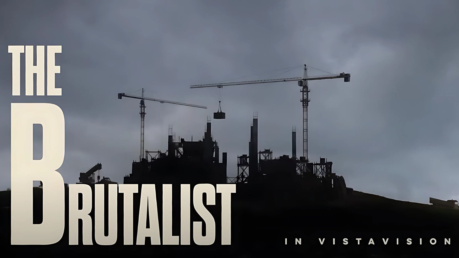 The title card from The Brutalist. (Image via. A24/Youtube)