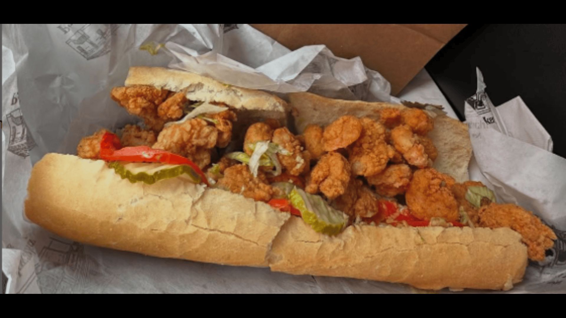 Po boy from Parkway bakery (Image via Instagram/@parkwaypoorboys)