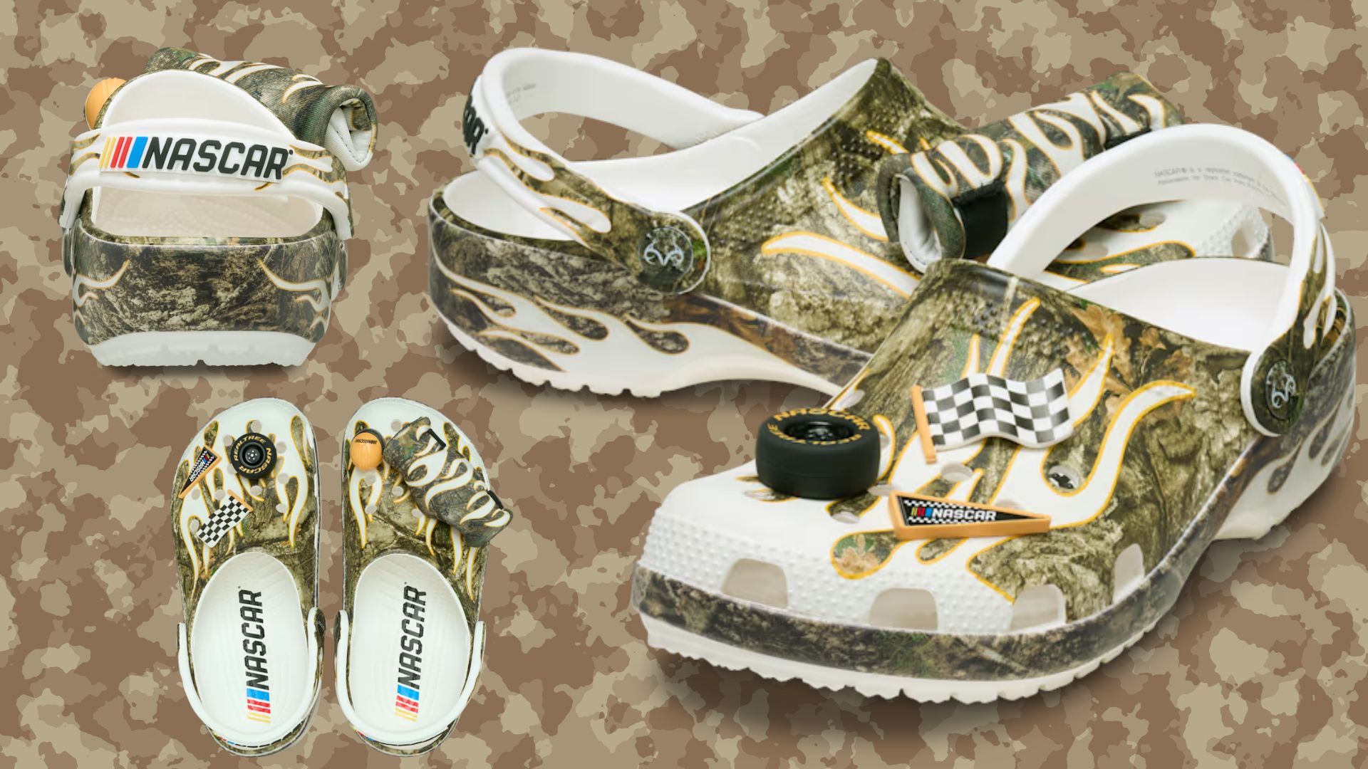 Nascar Realtree Classic Clog (Image via Crocs)