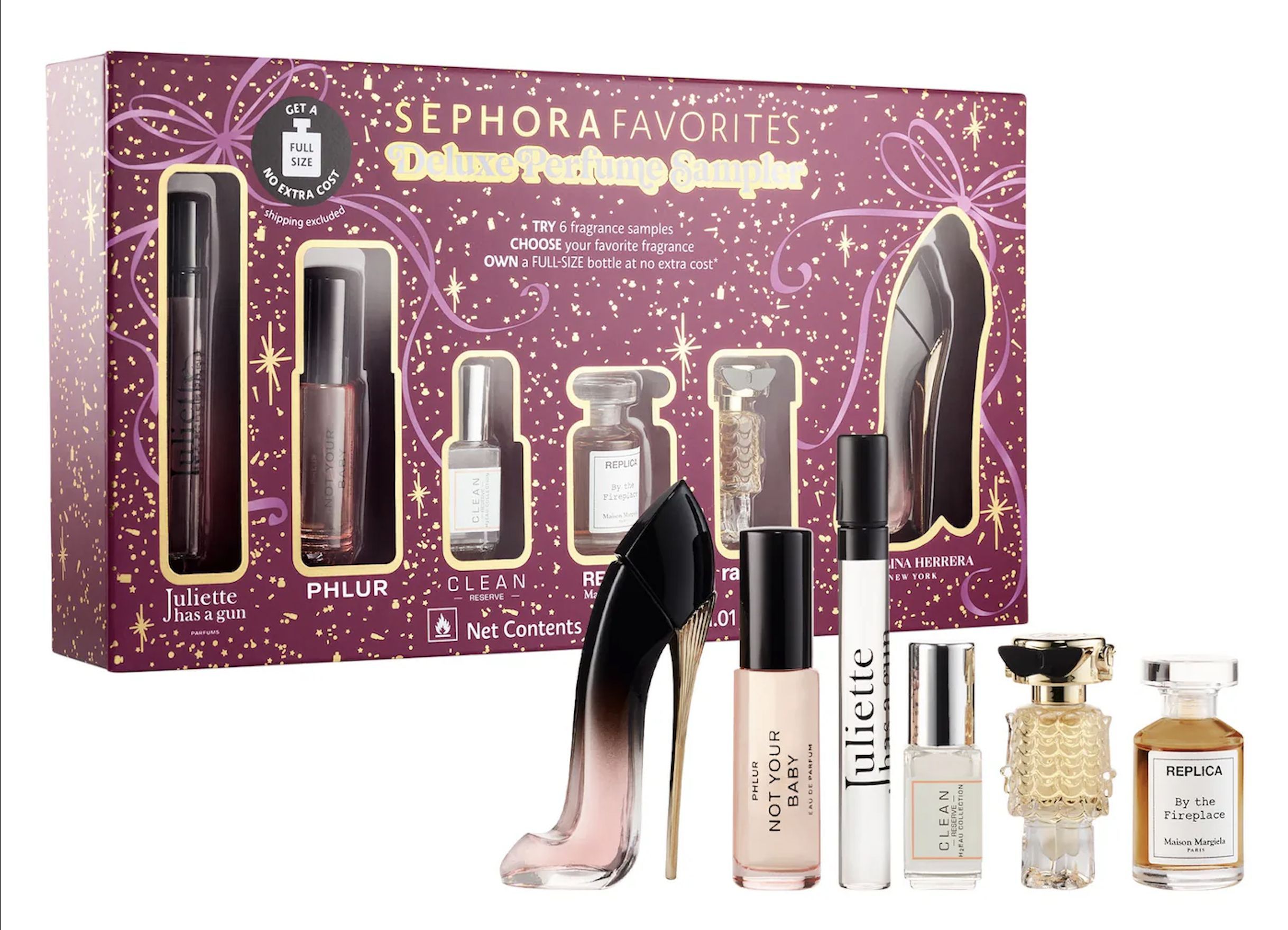 Deluxe Mini Perfume Sampler Set with Redeemable Voucher (image via Sephora)