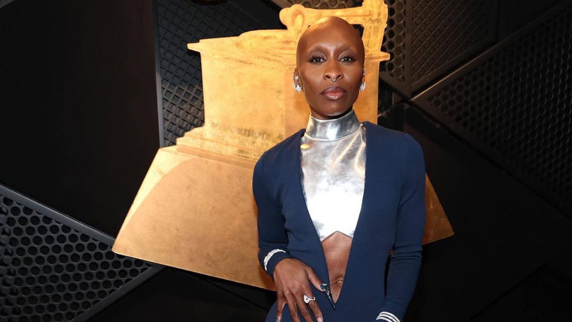 Cynthia Erivo wearing Messika in the Grammys (Image via Instagram/@Recording Academy)