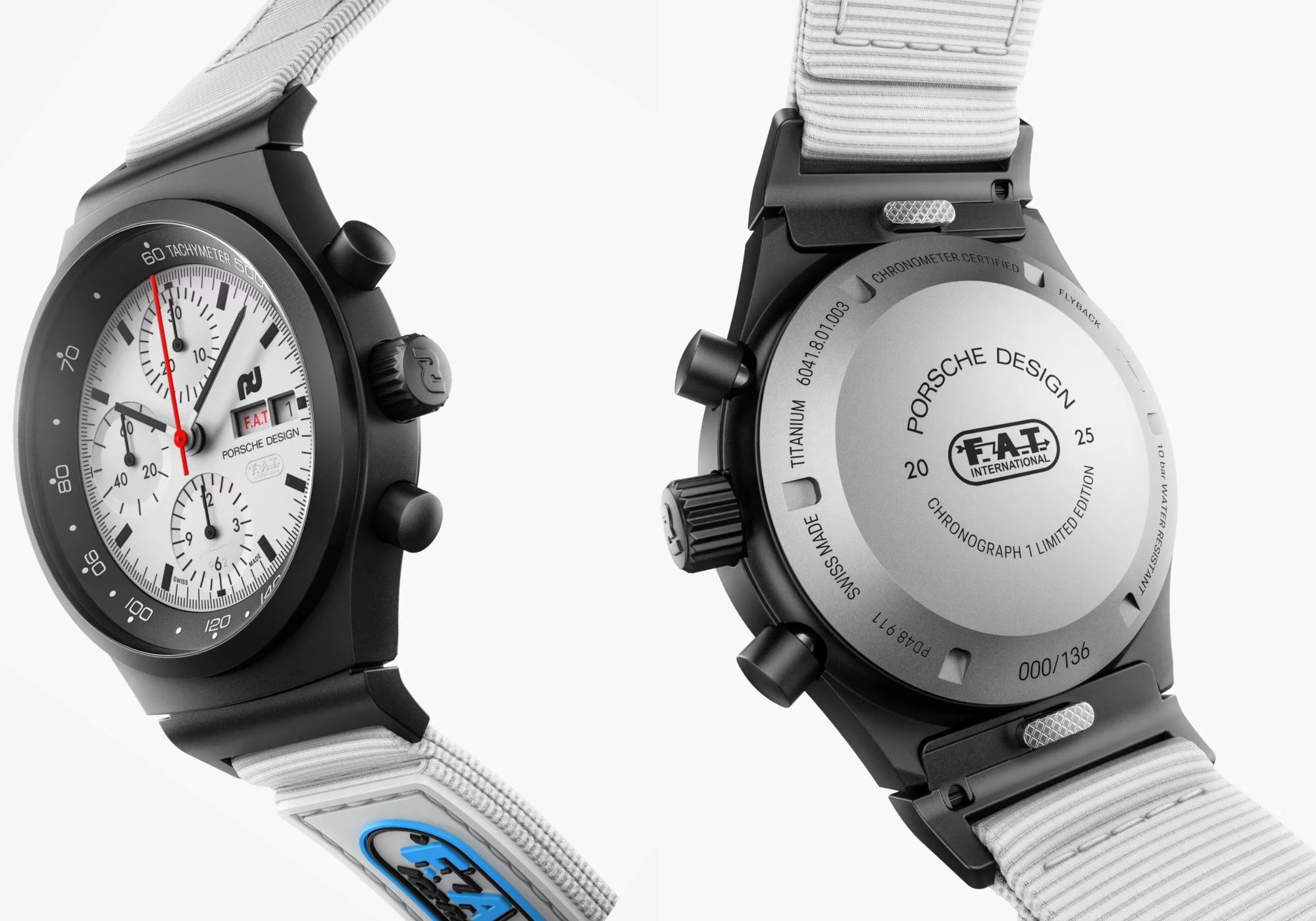 Chronograph 1 &ndash; F.A.T. 2025 Edition Timepiece (Image via Porshe)