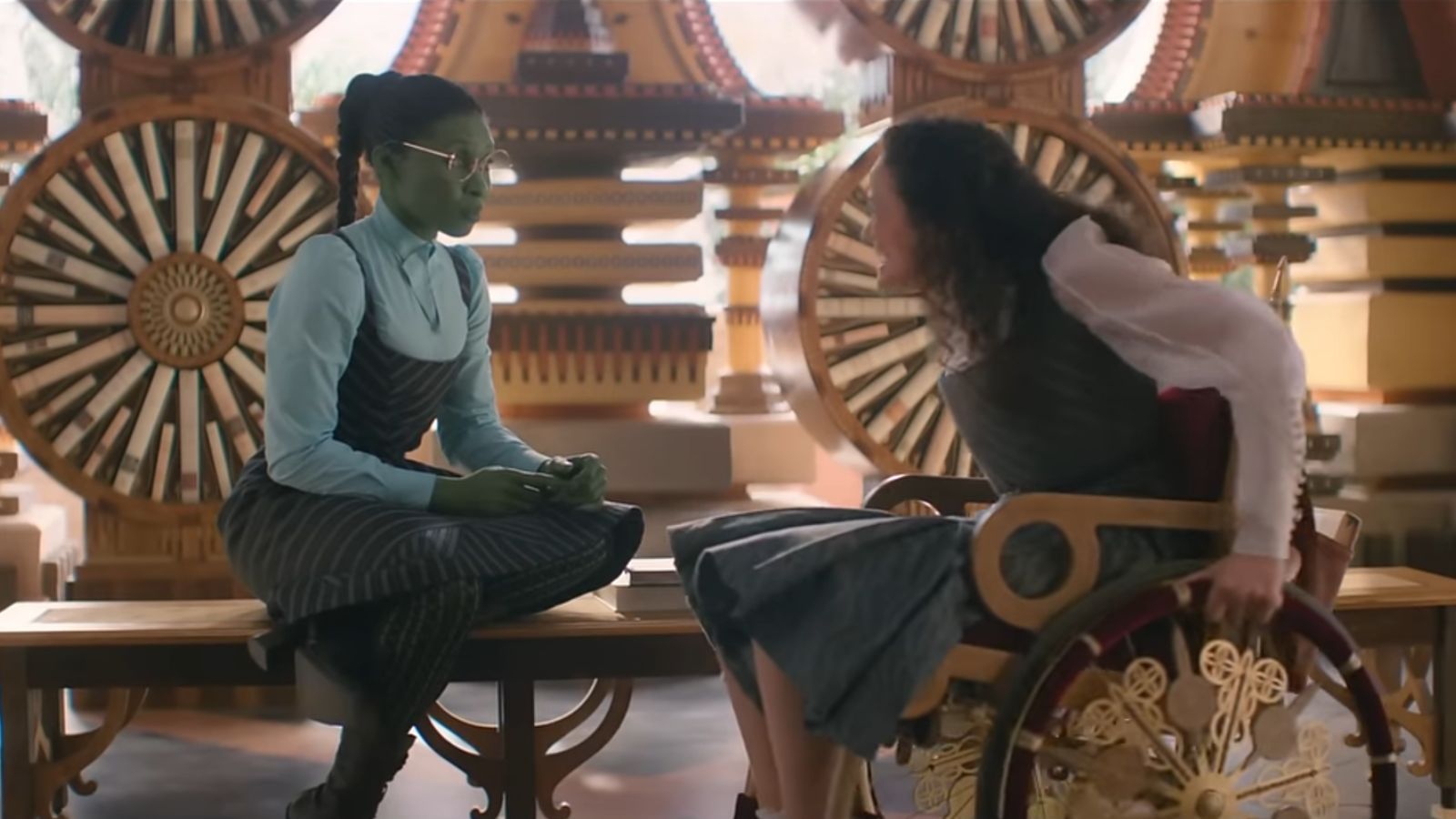 Still from Wicked: For Good (Image via Youtube @/Wicked)