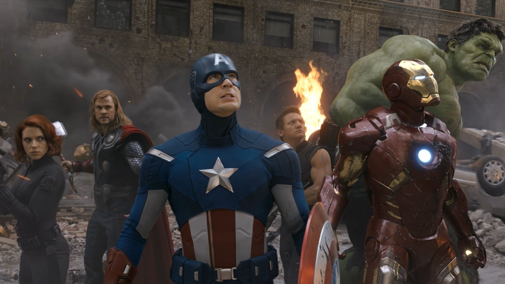 The Avengers assembled