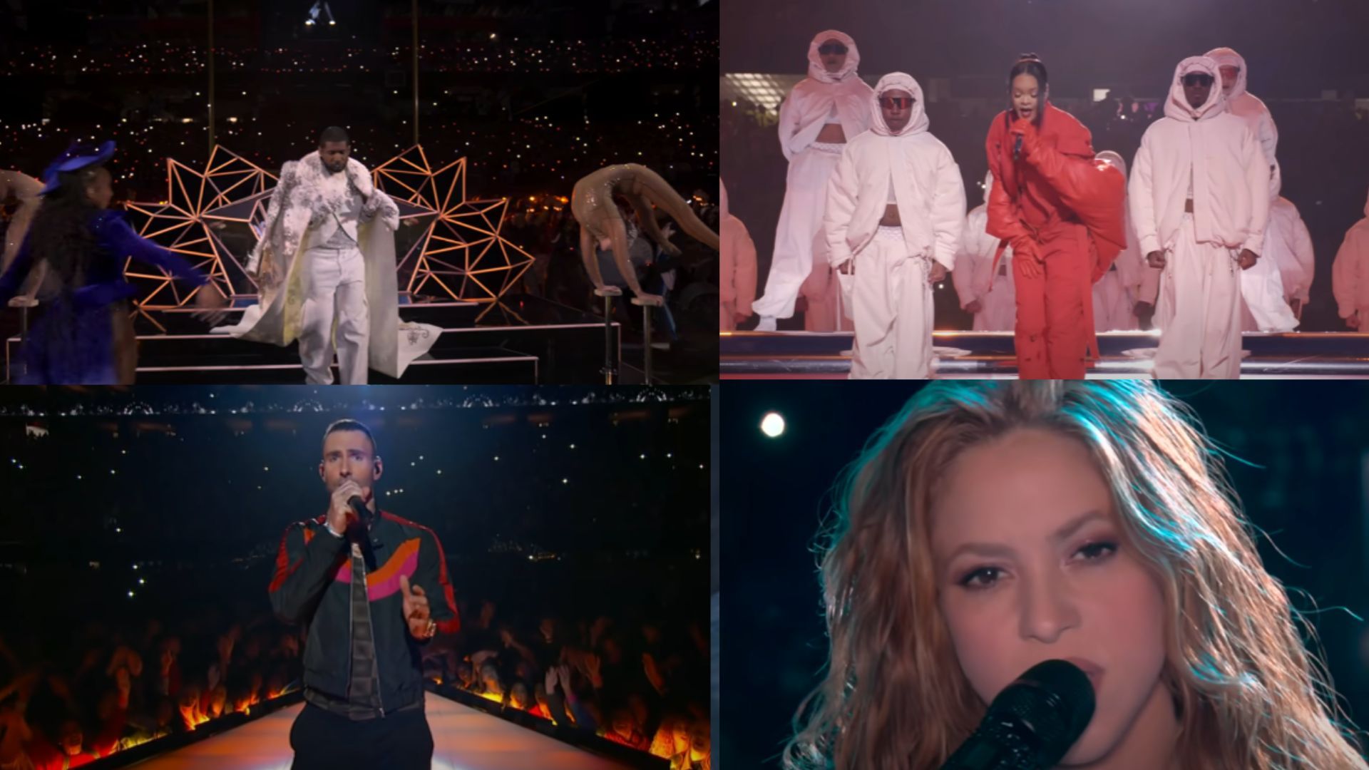 Super Bowl Halftime Performances | Images via NFL