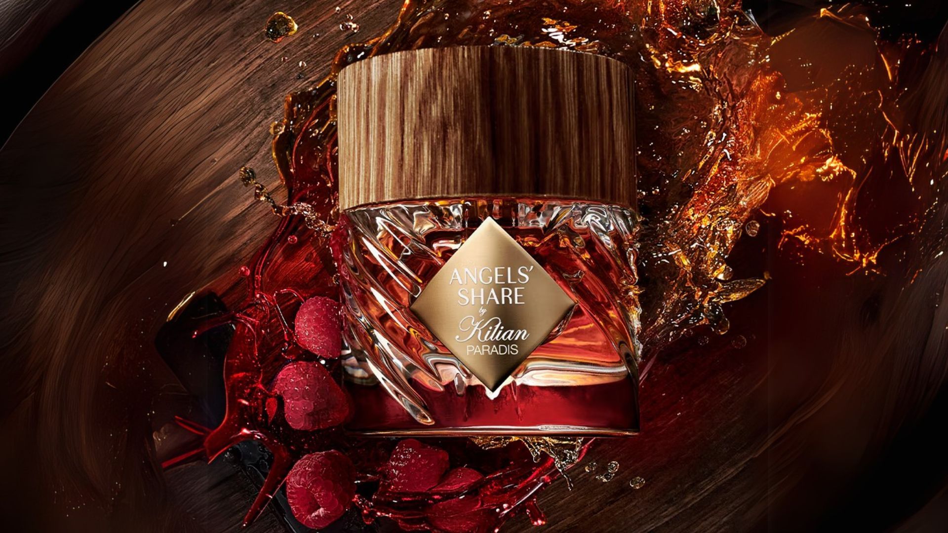 Kilian Angels&rsquo; Share Paradis fragrance (Image via bykilian.com)