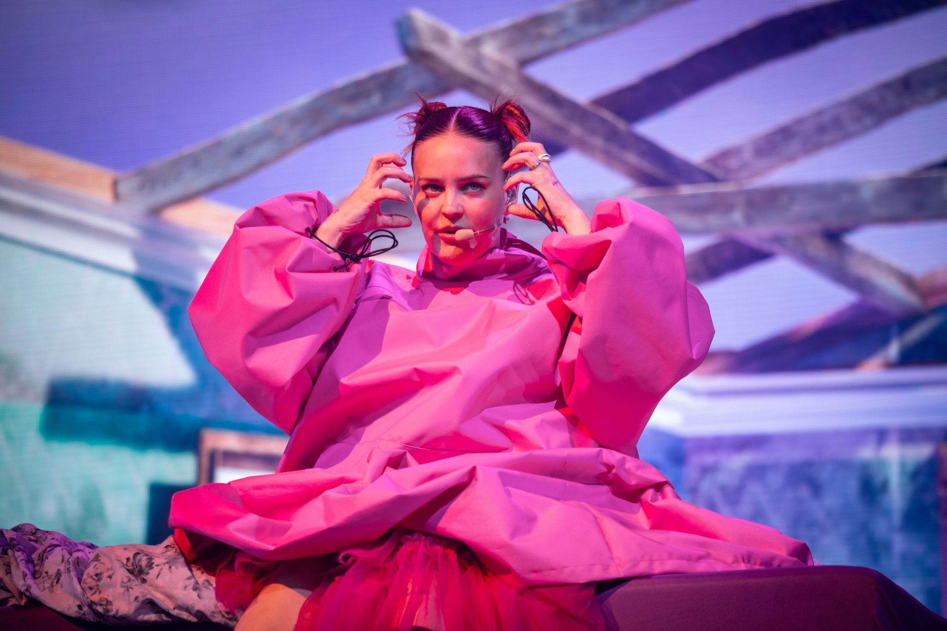 Anne-Marie Performs At The Millennium Square - Source: Getty