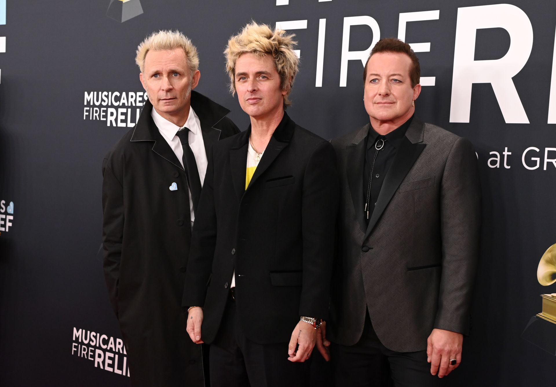 Green Day at 67th GRAMMY Awards (Image via Getty)