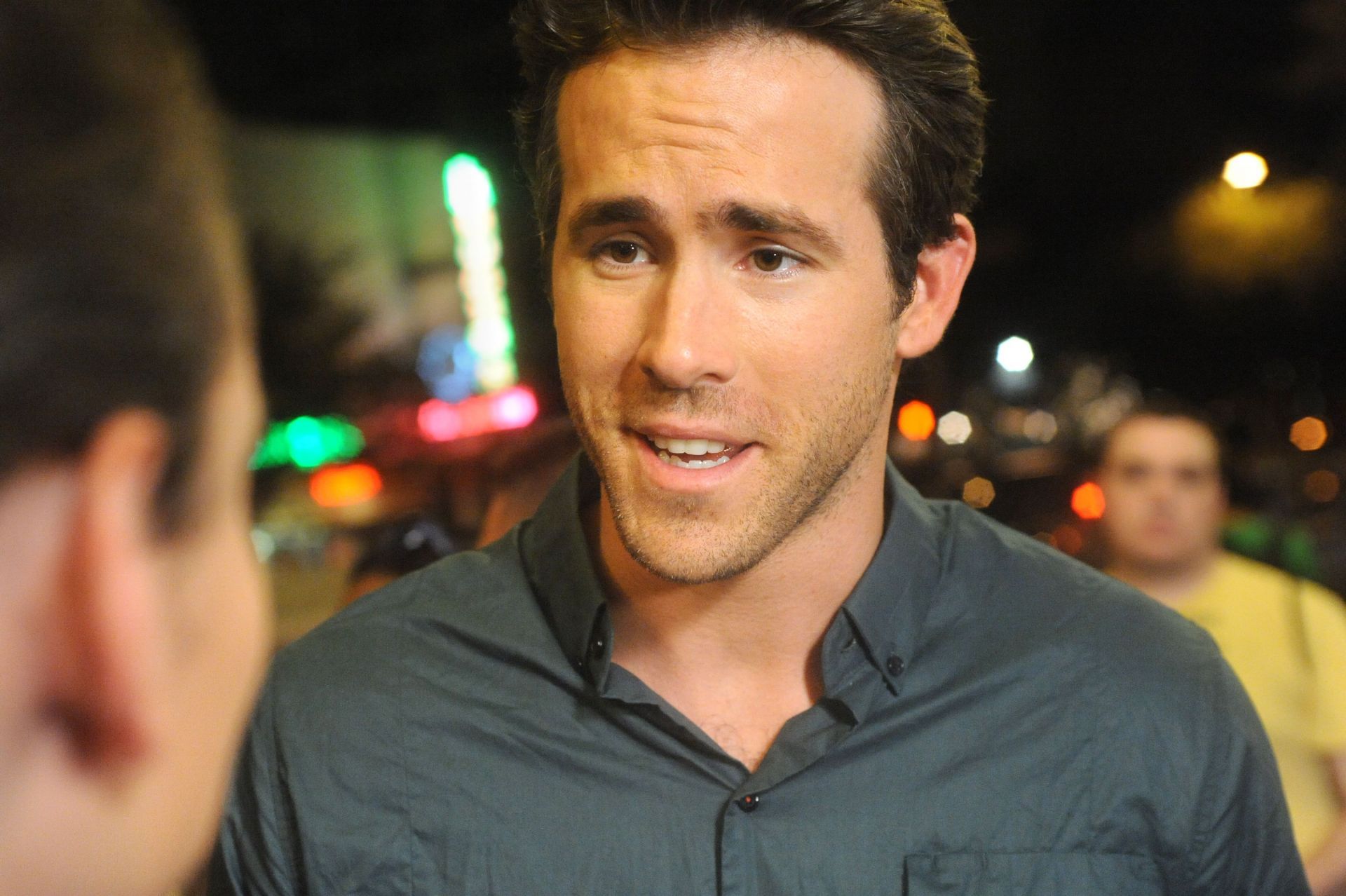 Actor Ryan Reynolds Interviewed At Fantastic Fest - Source: Getty