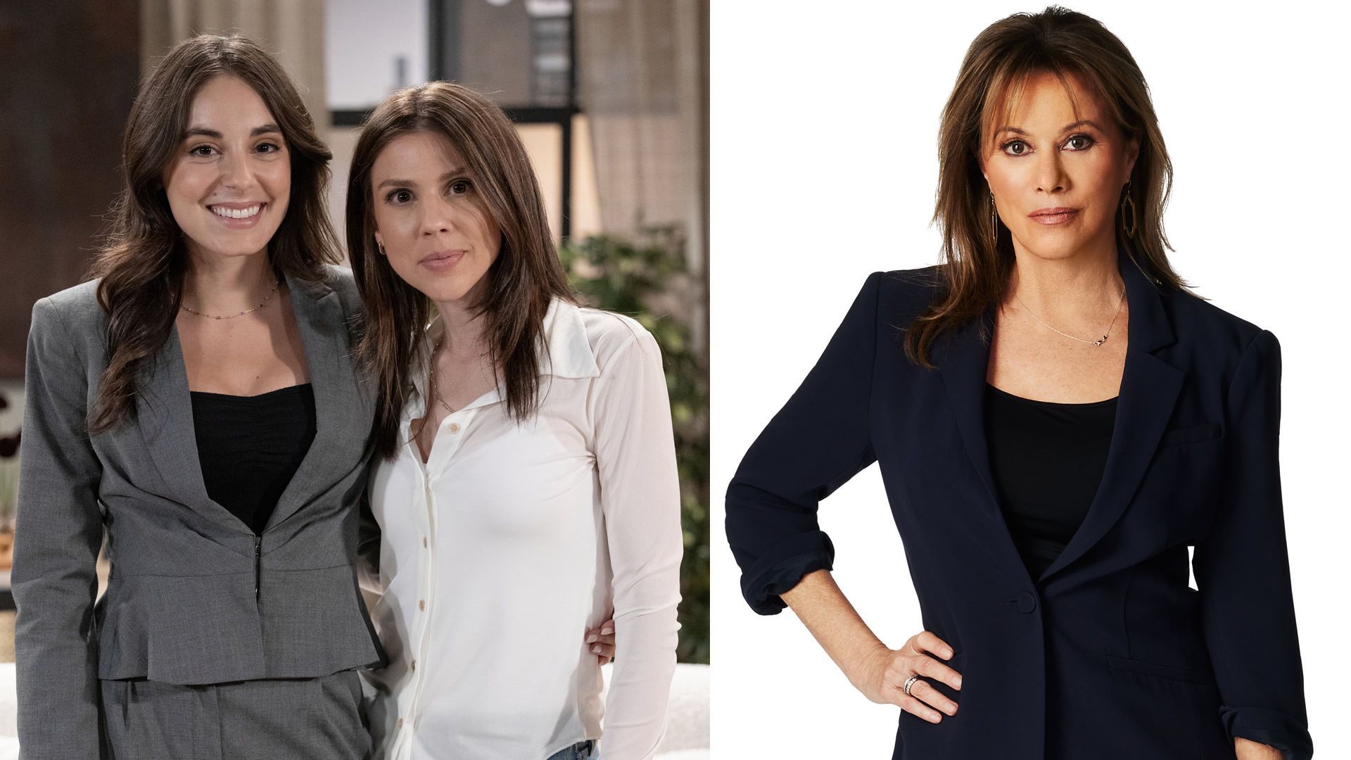 Kristen Vaganos, Kate Mansi, and Nancy Lee Grahn smiling. | Image Source: ABC