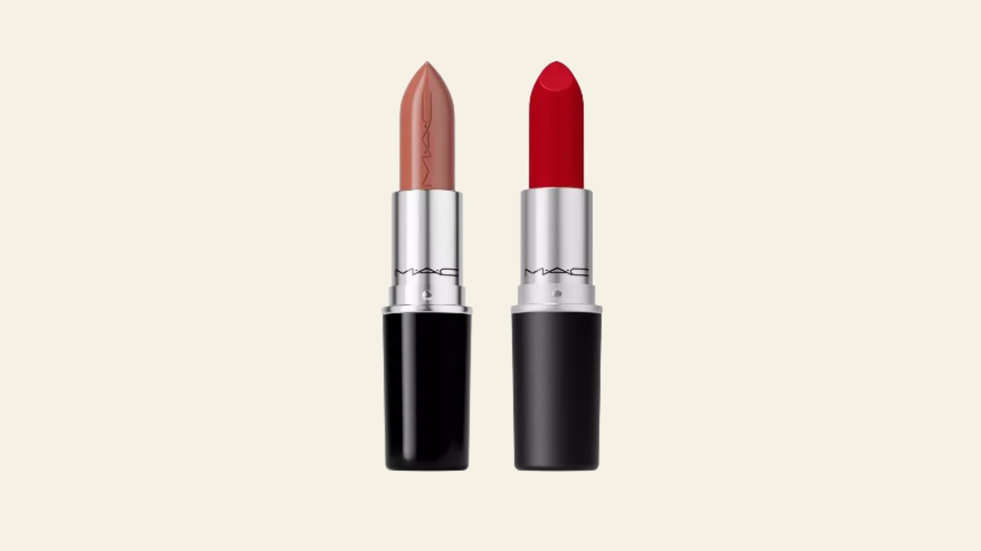 MAC 2-Pc. Full-size Star Status Lustreglass + Retro Matte Lipstick (Image via Macy&#039;s)