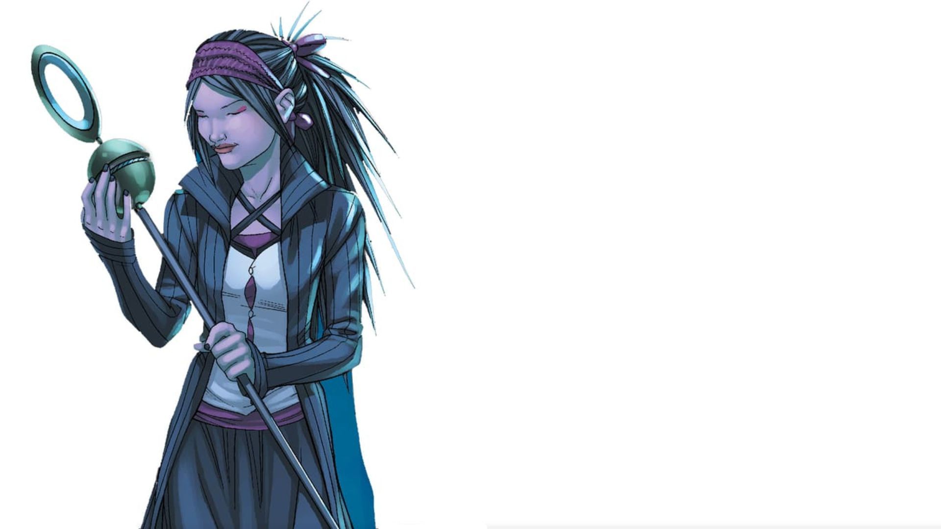 Nico Minoru with the Staff of One in the Marvel Comics | Image Source: www.marvel.com