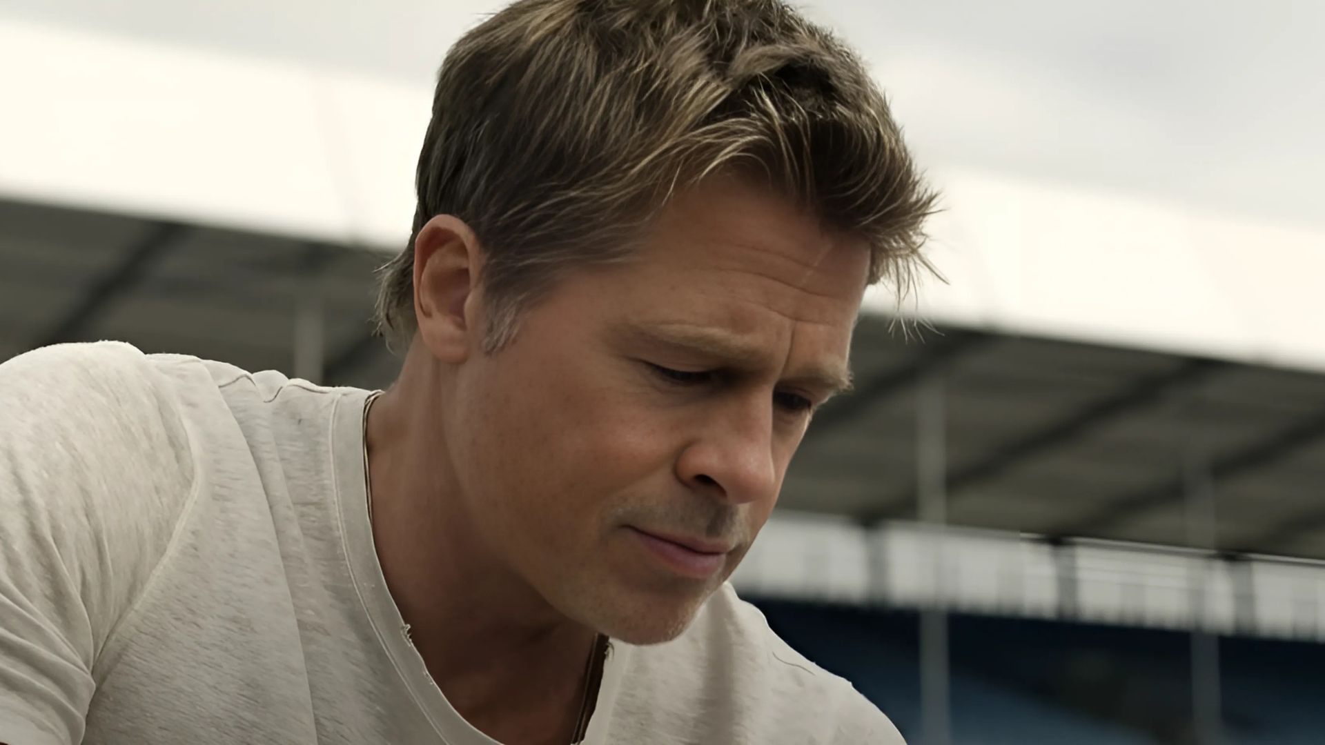 Brad Pitt from the F1 | Official Teaser (Image via. Formula 1/Youtube)