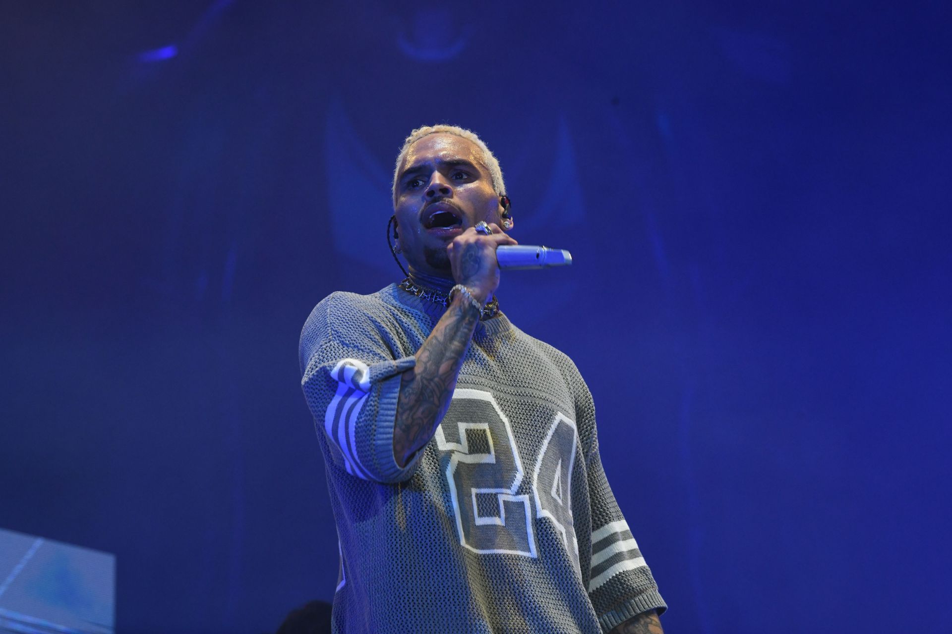 American Artist Chris Brown Performs In South Africa - Source: Getty