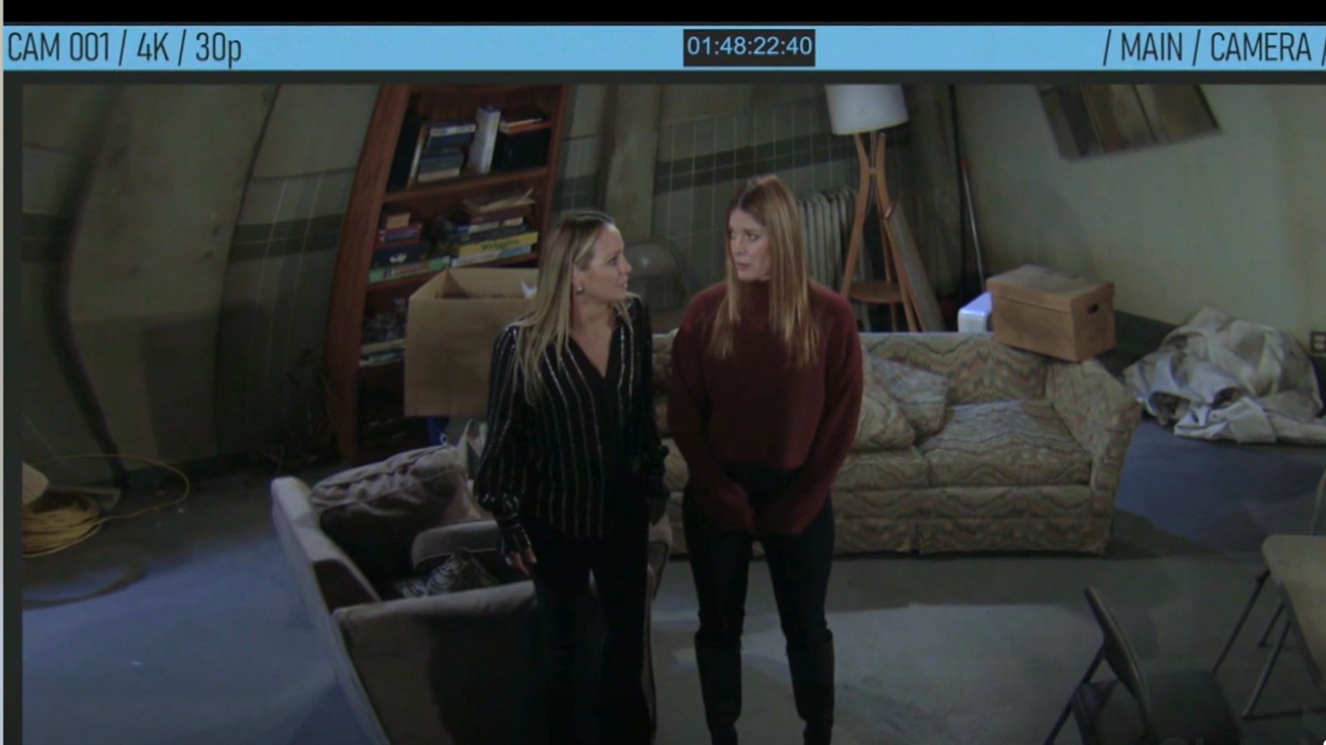 Phyllis and Sharon are being recorded on The Young and the Restless | Image: JPI