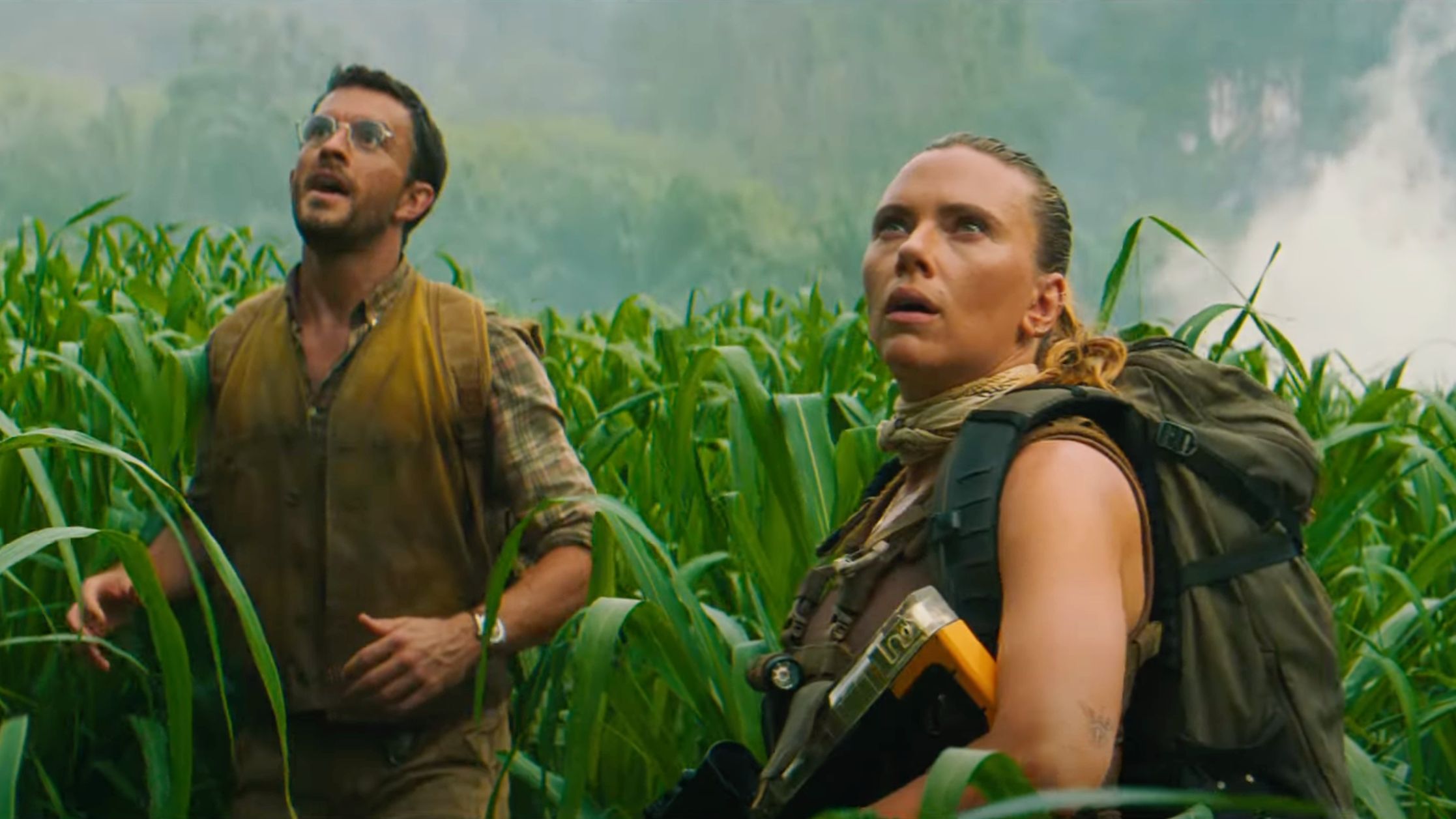 A still from the &lsquo;Jurassic World Rebirth&rsquo; trailer (Image via YouTube/@UniversalPictures)