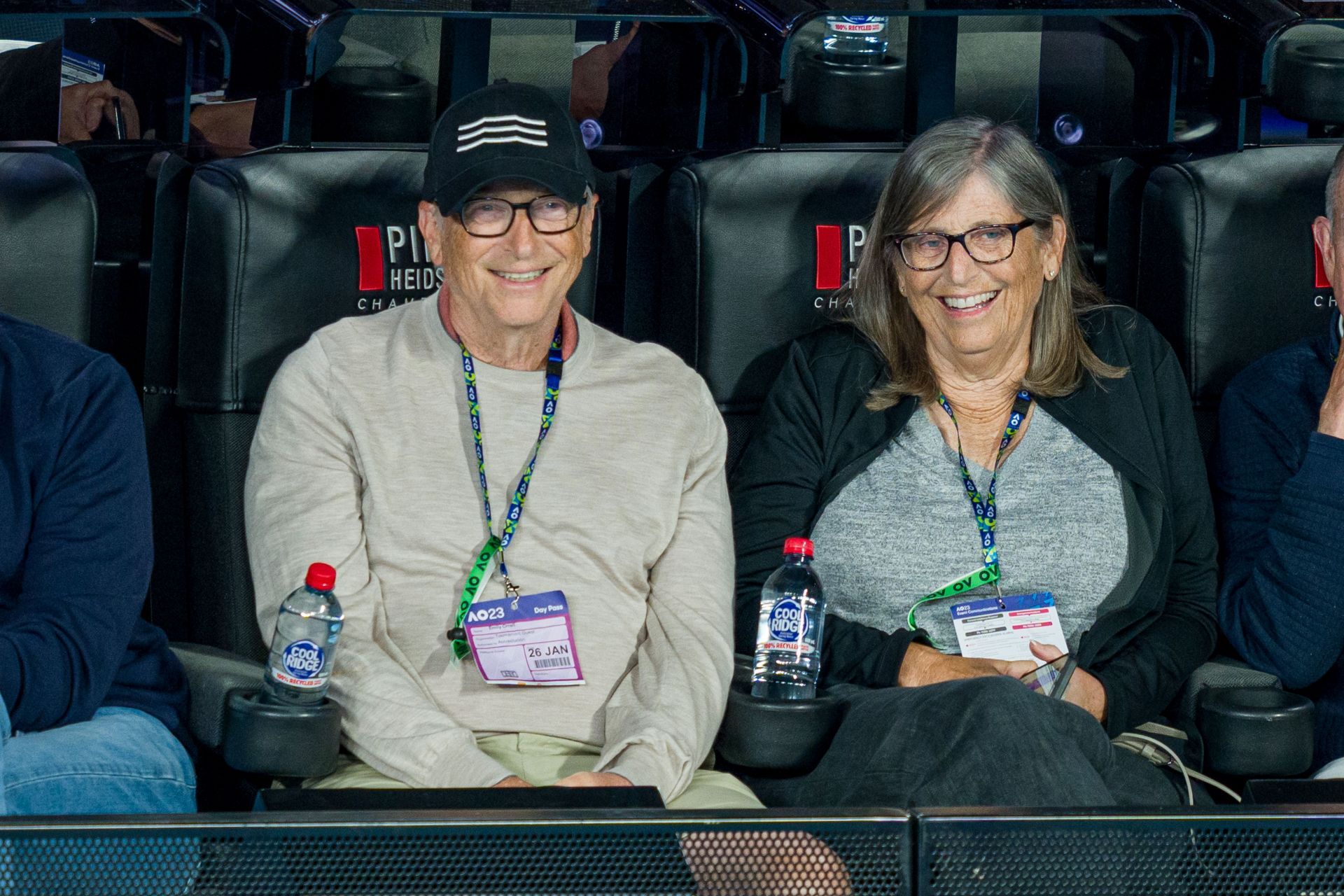 William H Gates III and his sister Kristi (Image via Andy Cheung/Getty Images)