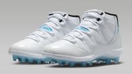 The AJ 11 TD “Legend Blue” Cleats (Image via Stock X)