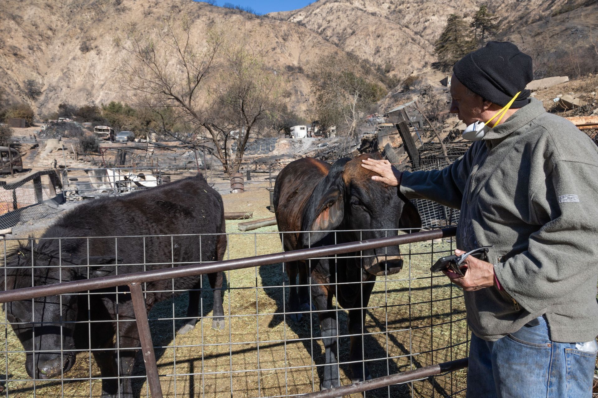 Zorthian Ranch fire damage - Source: Getty