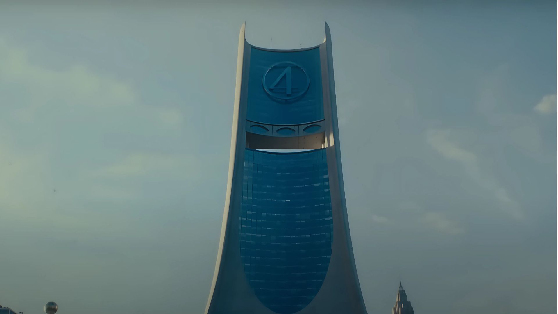 Baxter Building as seen in The Fantastic Four: First Steps