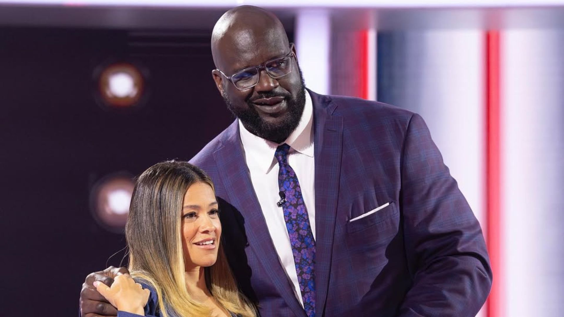 Gina Rodriquez and Shaquille O