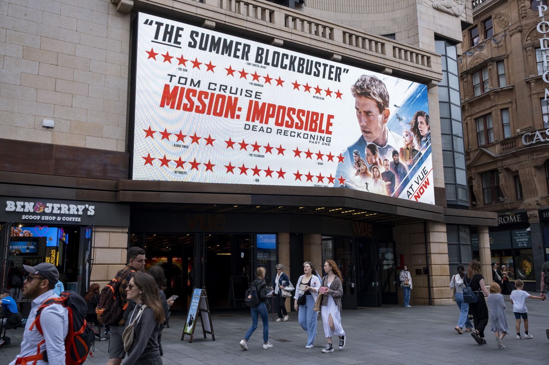 Leicester Square Mission Impossible Film Promotion - Source: Getty