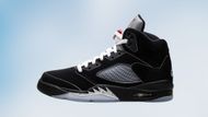 The AJ 5 “Black Metallic” Reimagined (Image via Stock X)
