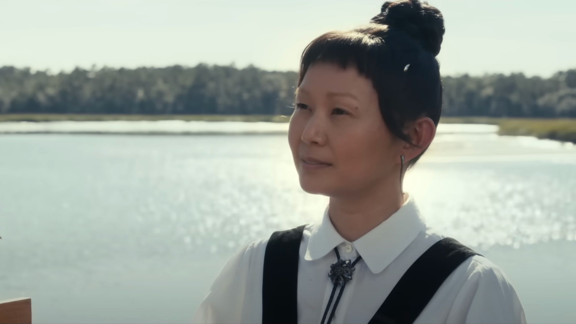 Hong Chau as Elsa (Image via YouTube/@searchlightpictures)