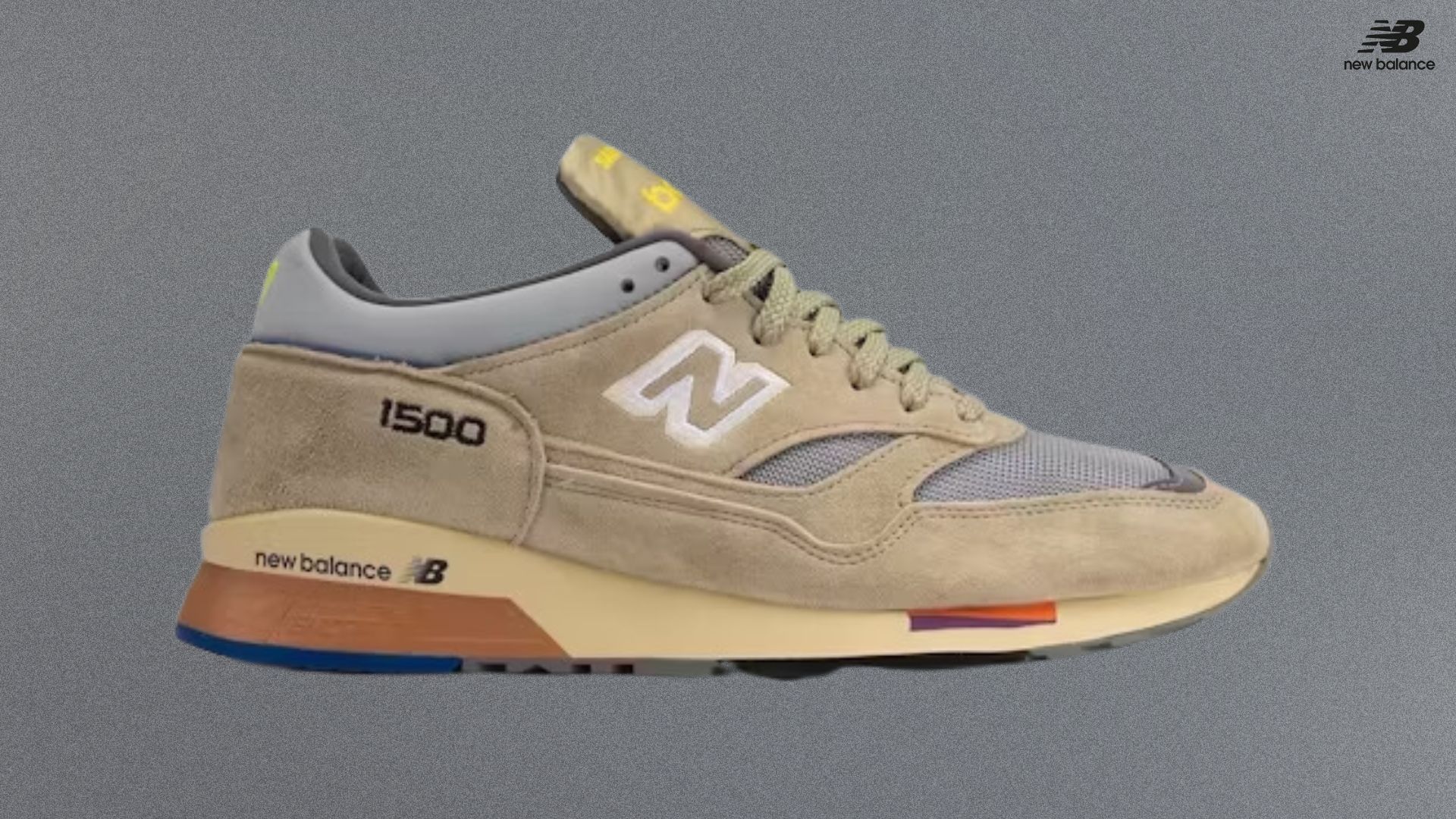 New Balance 1500 MiUK Salehe Bembury Olive Grey (Image via StockX)