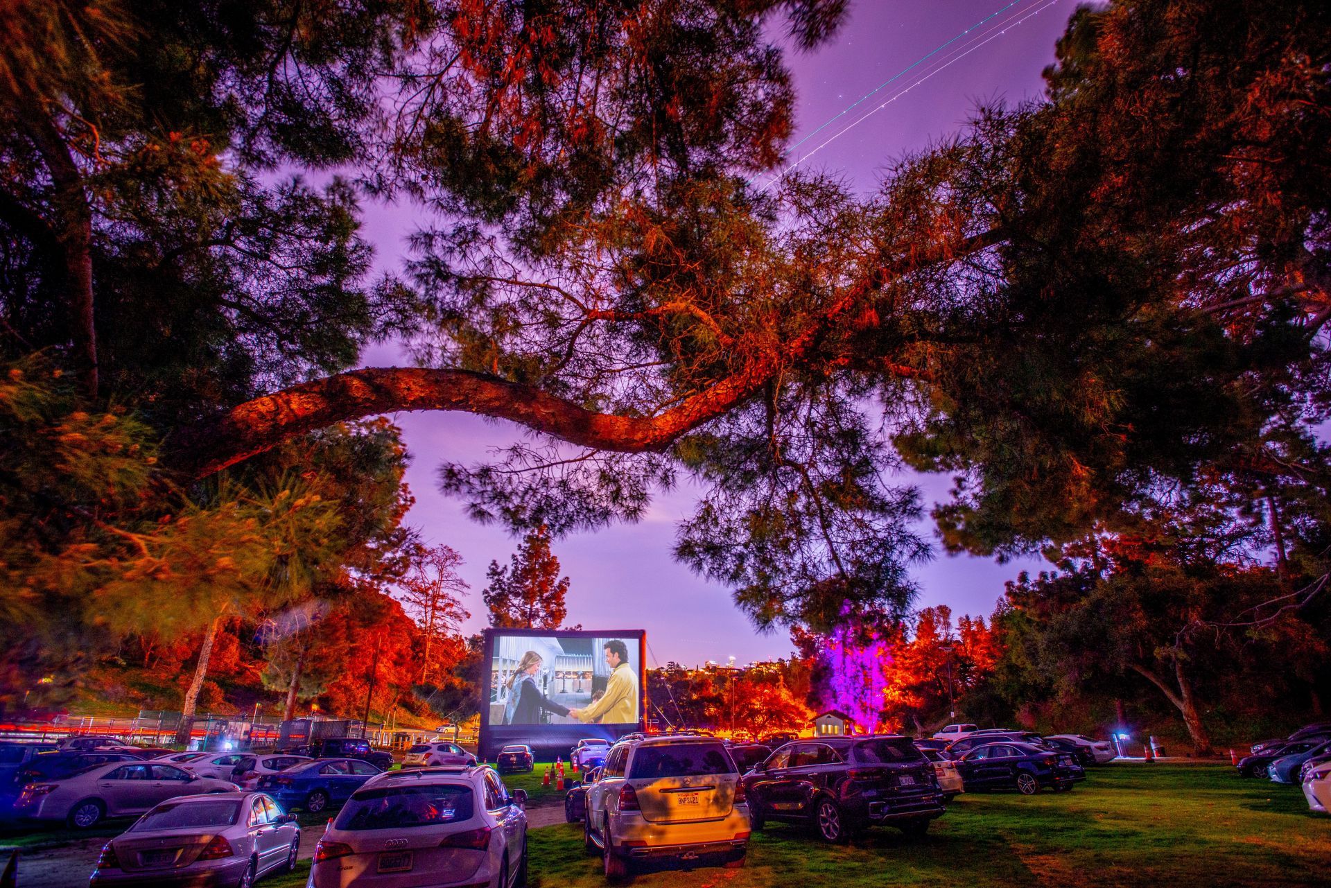 Valentine&#039;s Day Cinespia Drive-In Showing Of &quot;Sleepless In Seattle&quot; - Source: Getty