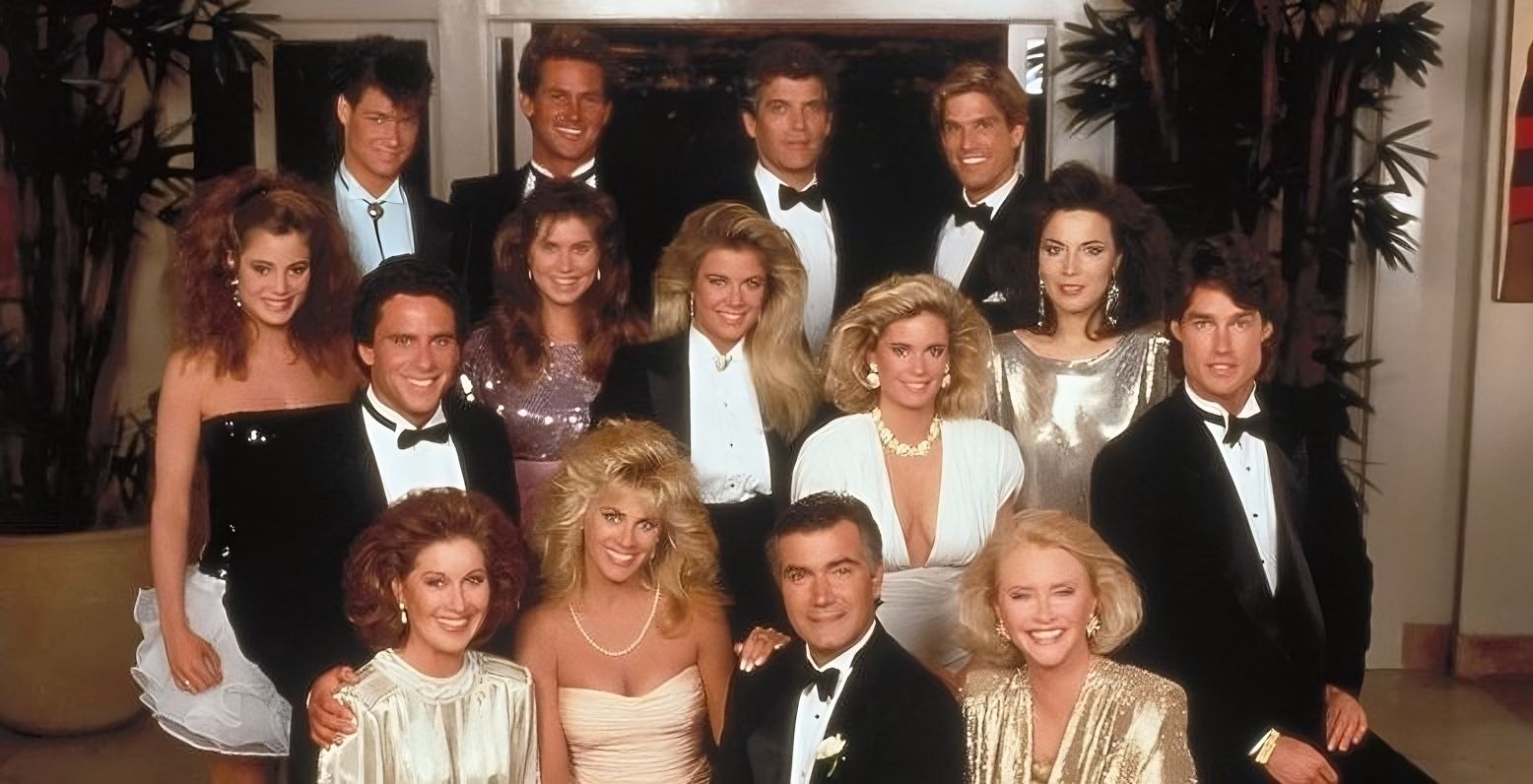 Bill Spencer, Sr. as part of the original cast of The Bold and the Beautiful (back row, second from right)