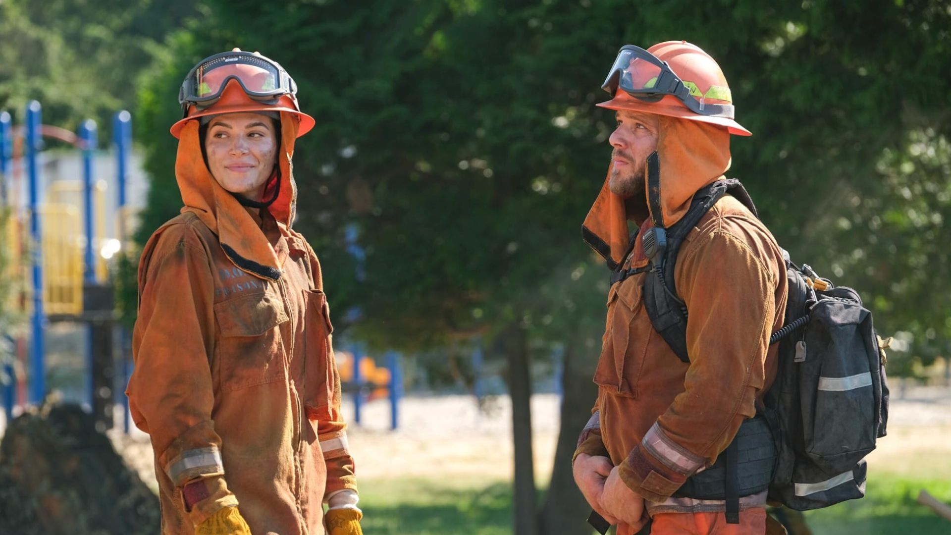 Here is a Fire Country Season 3 Episode 9 recap about Bode and Gabriela finally parting ways (Image via CBS)