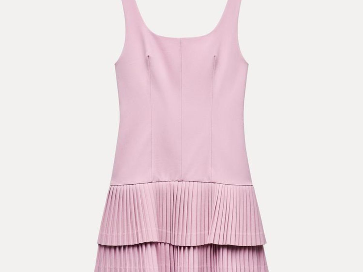 Box Pleats Jumpsuit Dress (Image via Zara)