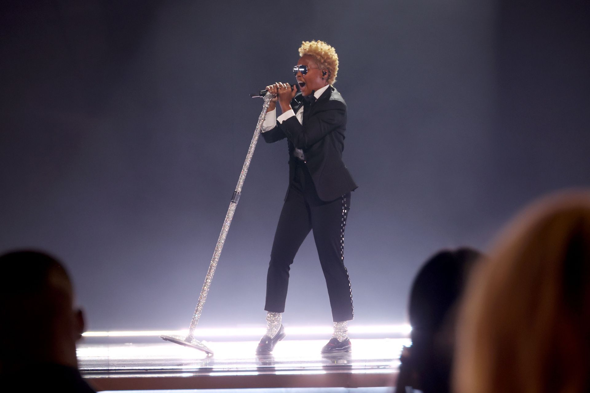 Janelle Mon&aacute;e performs onstage during the 67th Annual GRAMMY Awards at Crypto.com Arena on February 02, 2025 in Los Angeles, California. (Photo by Johnny Nunez/Getty Images for The Recording Academy)