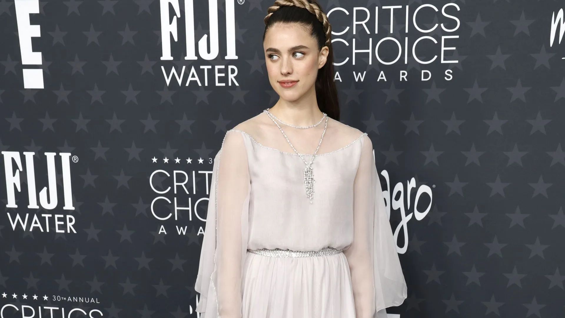 Margaret Qualley at Critics Choice Awards 2025 (Image via Getty)