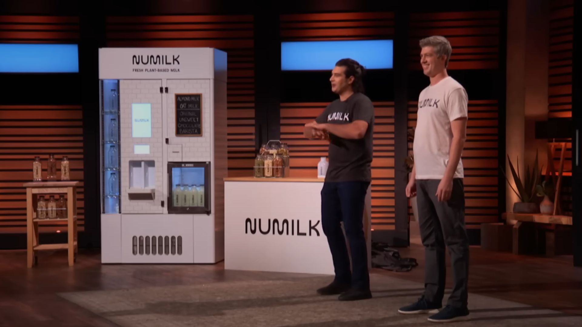 Numilk on Shark Tank season 12 (Image via Youtube/ @Sony Pictures Television)