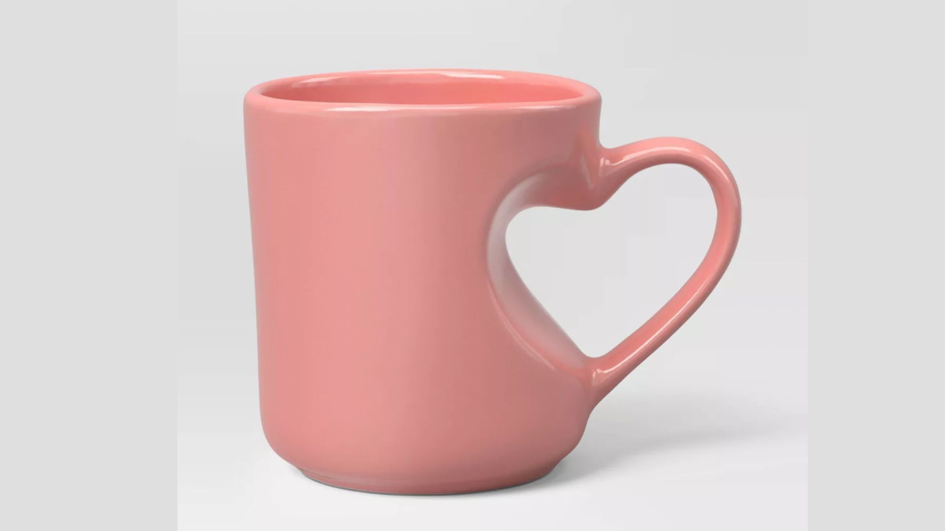 Stoneware Heart Handle Mug (Image via Target)