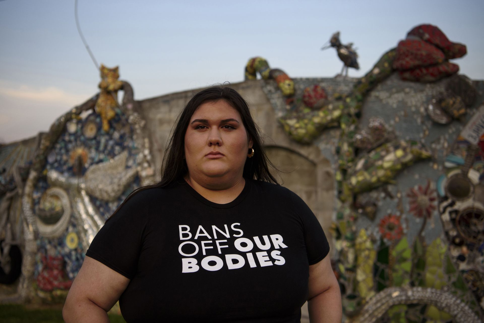 Abortion Rights Activist Poses For A Portrait - Source: Getty