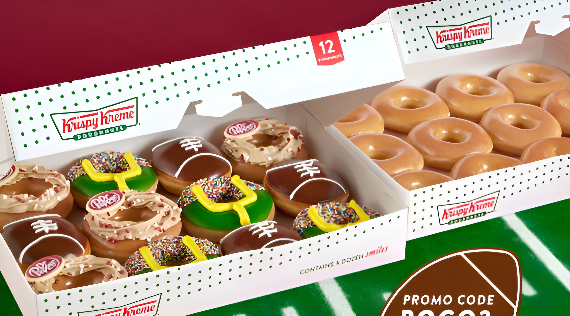 Krispy Kreme&rsquo;s Original Glazed dozen for $2 ( Image via Instagram / @krispykreme )