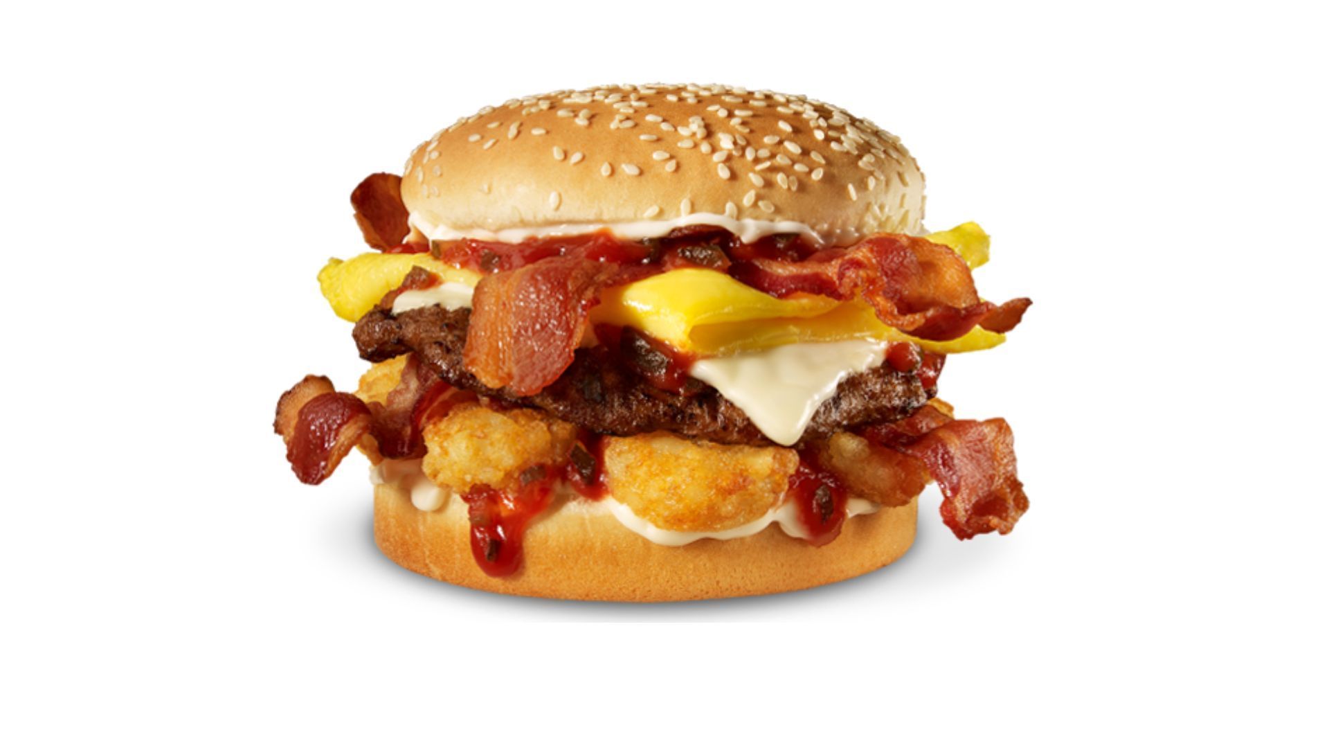 Hangover Burger (Image via Carl&#039;s Jr.)