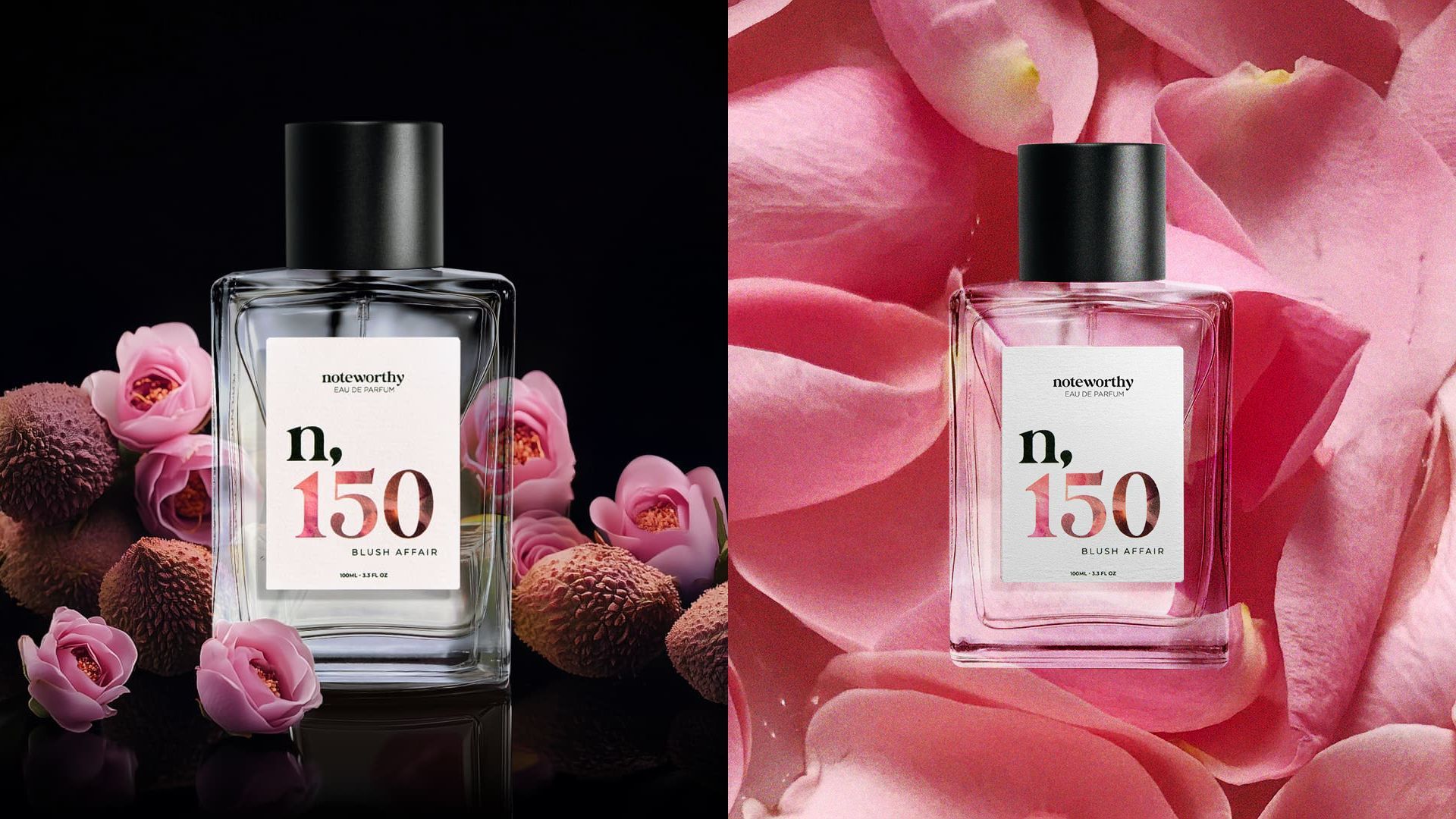 Noteworthy&#039;s No 150 Blush Affair Eau De Parfum (Image via noteworthyscents.com)